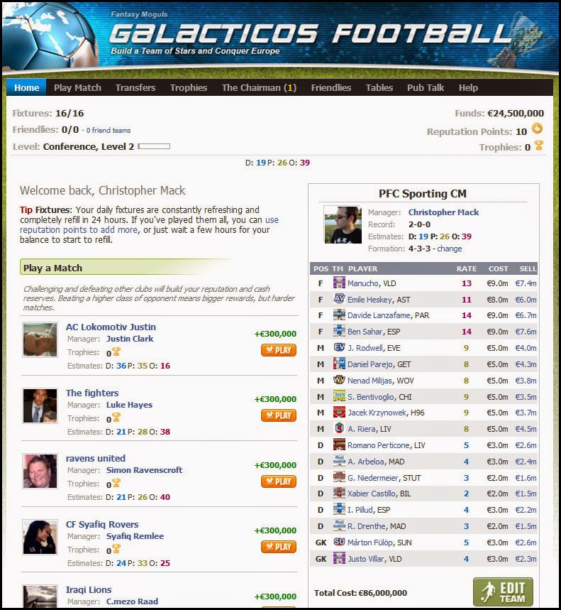 Galacticos Football Galacticos Football