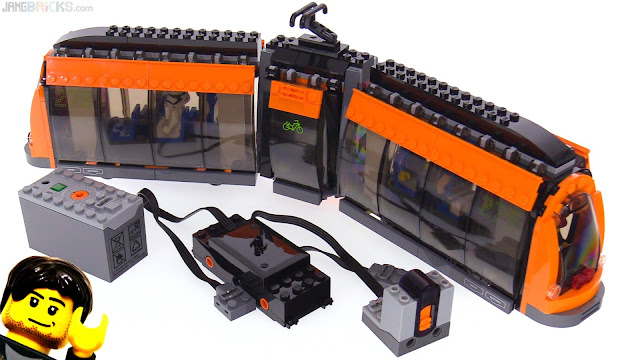 180324a Lego City Square 2015 Tram Power Functions Motorization