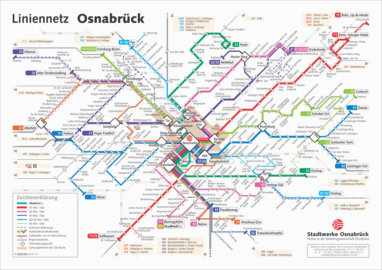 Fahrplan Berlin Bus Karte