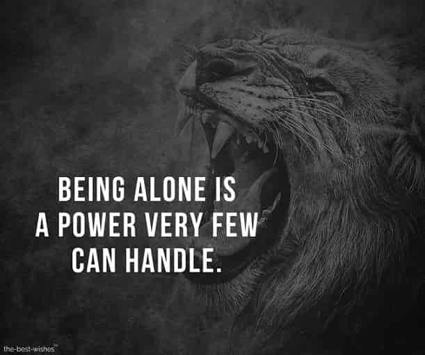 being-alone-is-a-power-very-few-can-handle Being alone is a power very few can handle.