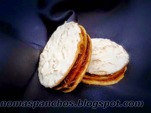No más panchos, recetas de cocina.: ALFAJOR DE DULCE DE TURRON SALTEÑO