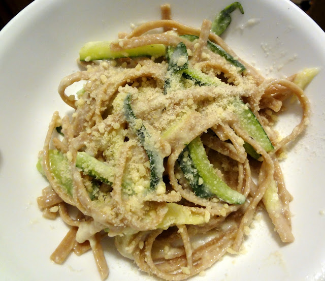 The Cooking Actress Healthy Fettuccine Alfredo