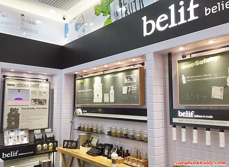 Belif in Malaysia, Sunway Pyramid, Belif skincare, Belif, Korea skincare