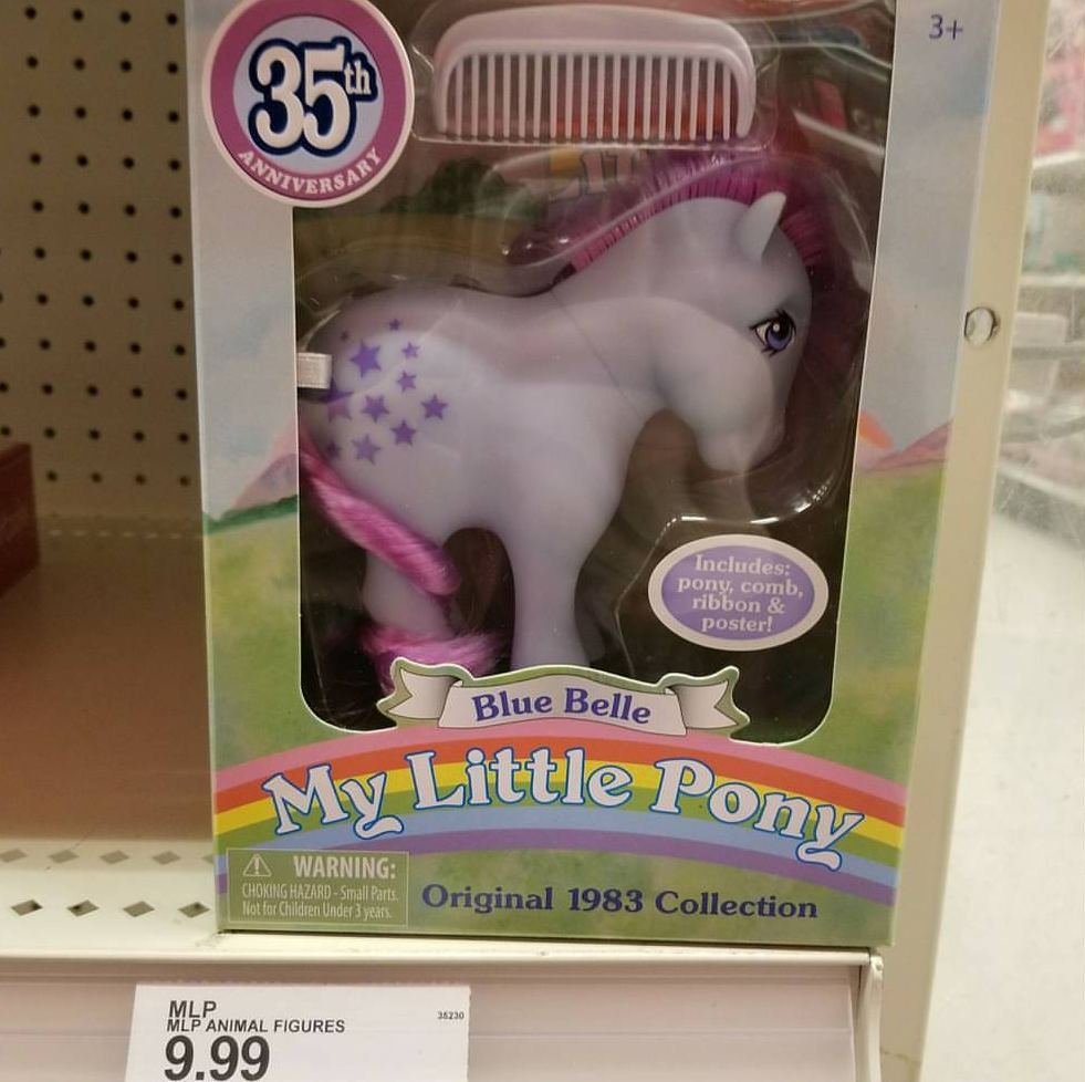 My Little Pony 35th Anniversary Original 1983 Collection MLP Figure Butterscotch