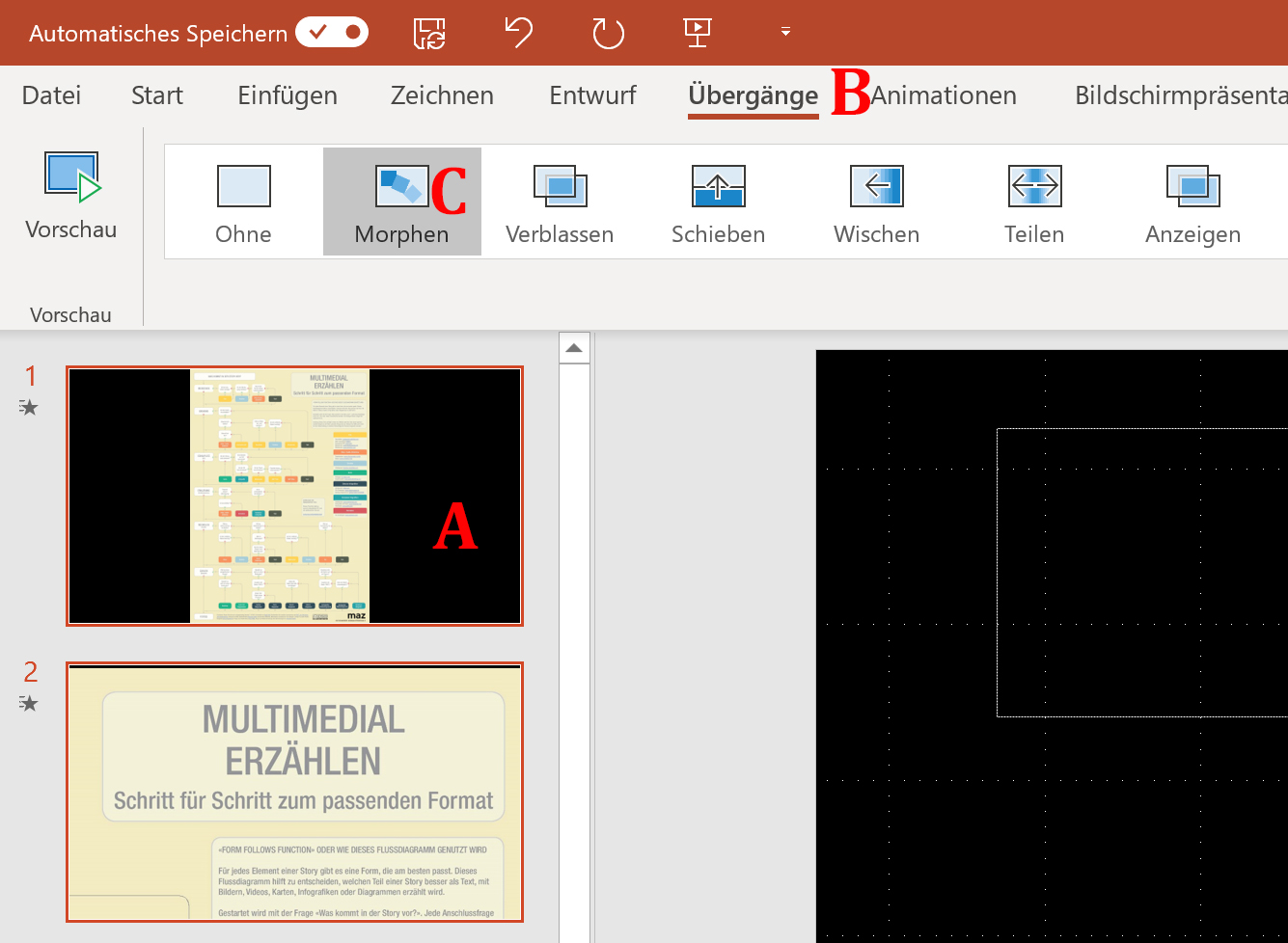 Die Sache mit dem PreziZoomEffekt in PowerPoint