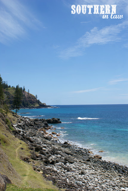 The View from Cascade Pier Norfolk Island