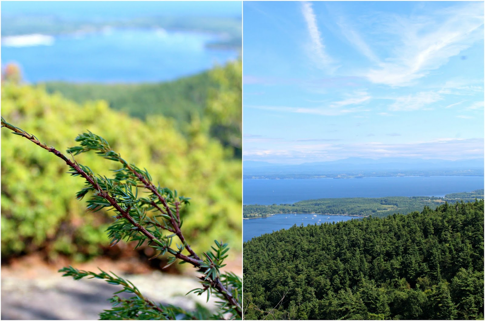 The Top of Rattlesnake Mountain in the Adirondack Mountains // New York