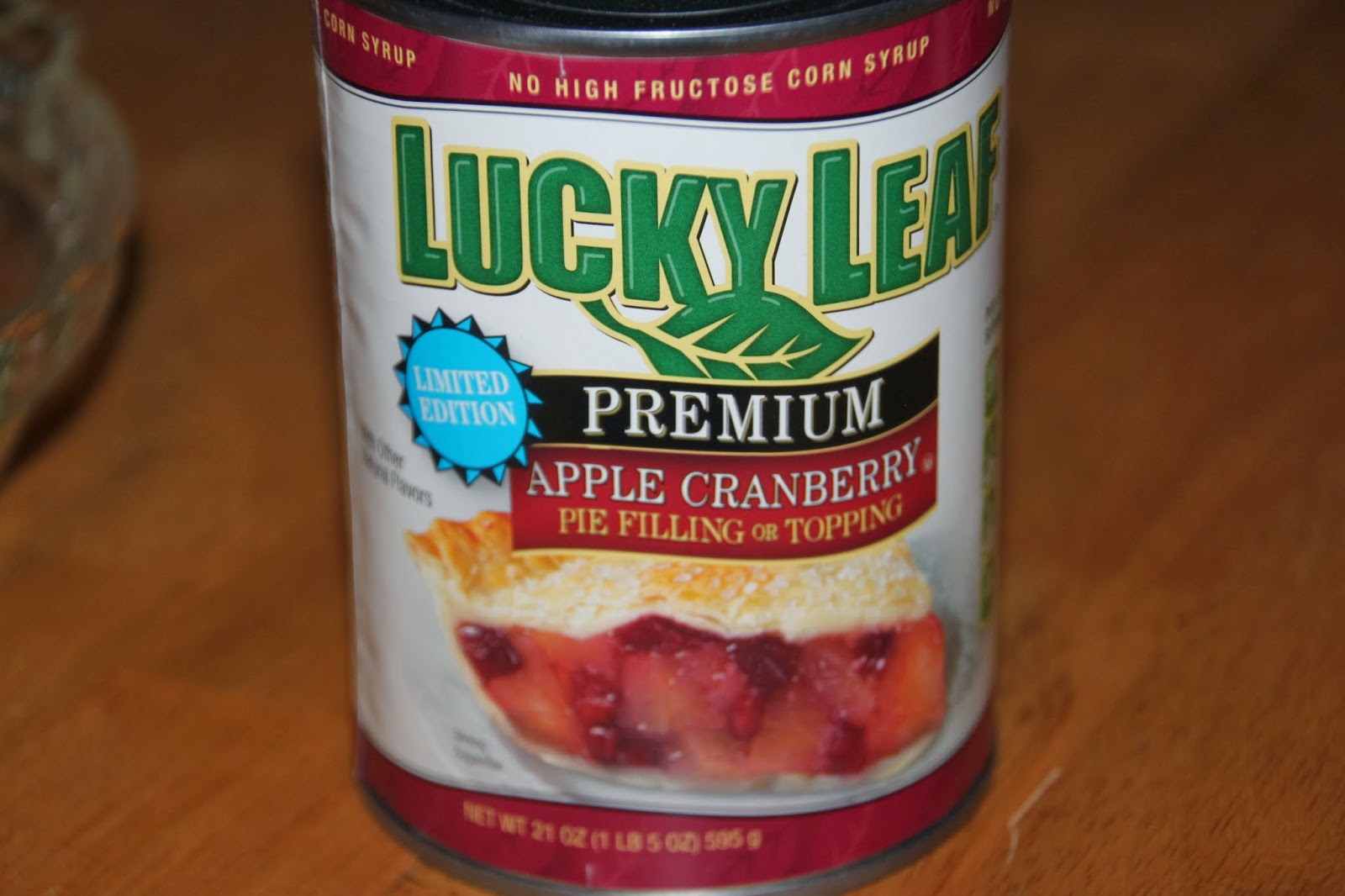 Susan's Disney Family Lucky Leaf Caramel Apple Cranberry Pie a great