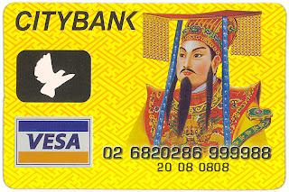 Chinese joss paper credit card