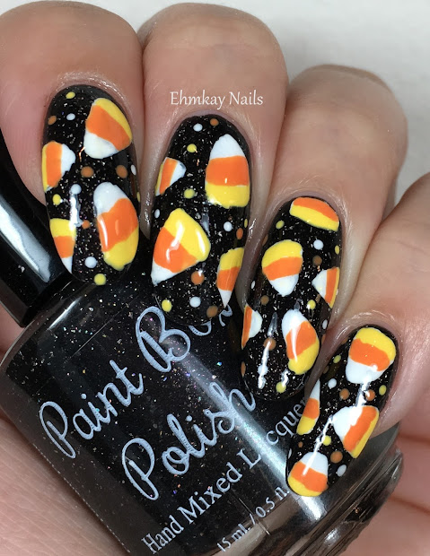 ehmkay nails halloween nail art