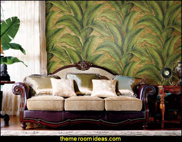 Modern Luxury Suede Sound-Absorbing Non-Woven Wallpaper Garden Tree 3D Embossed Mural Wall Paper TV Sofa Background WallCovering exotic bedroom decorating ideas - exotic global style decorating - exotic decor - exotic style furnishings - tropical theme decorating - Moroccan style Arabian nights - Egyptian theme decorating - Oriental bedrooms - global bazaar themed - I dream of Jeannie theme bedrooms - exotic design far east furnishings Exotic bedroom decor