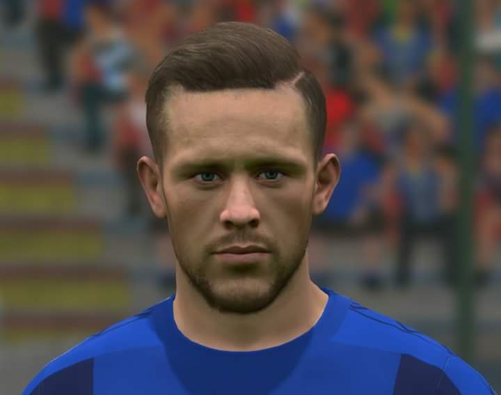 PES ລວມຄົນທີ່ຫລິ່ນເກມ PC: PES 2017 หน้าของ Sigurdsson Face