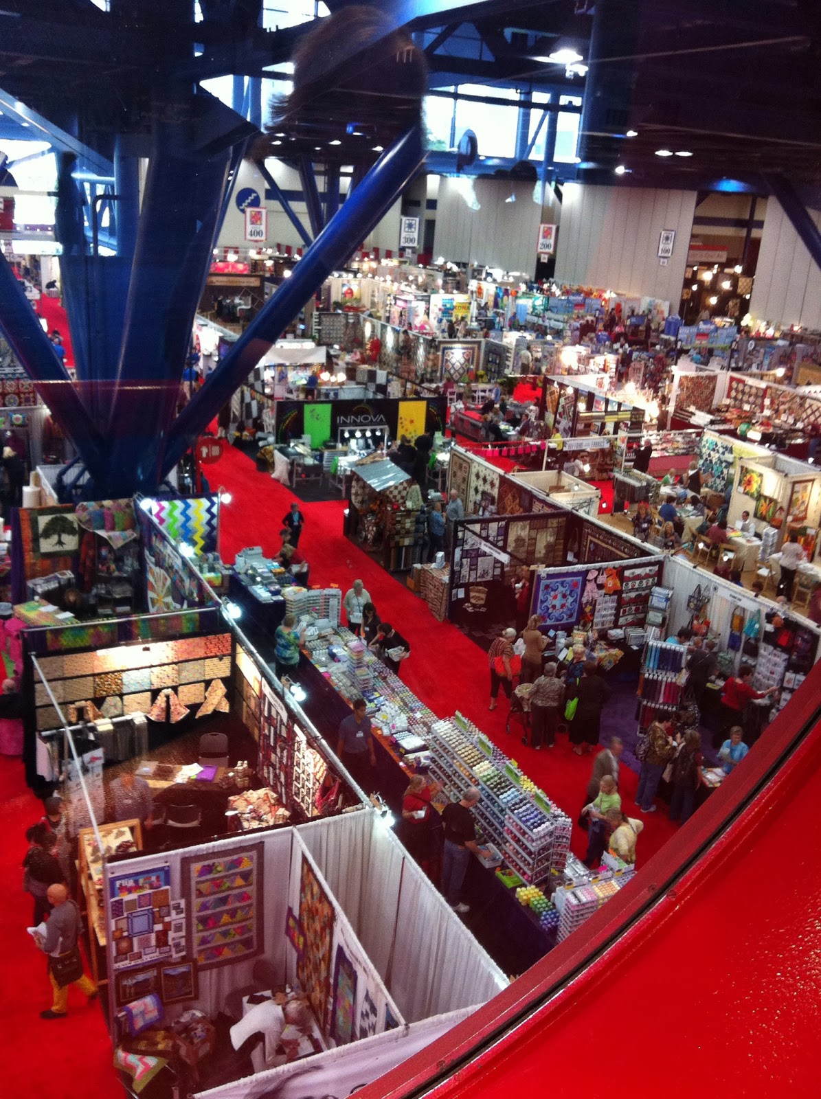 Ramblings of a quilter Houston Quilt Market!