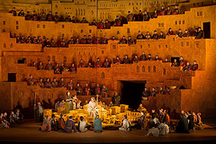 The Royal Opera in Act 3 of Les Troyens