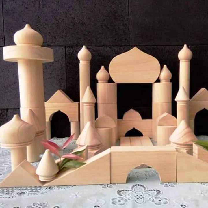 Balok Masjid Natural