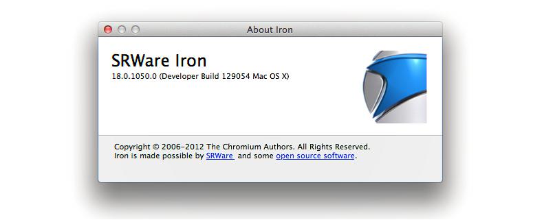 SRWare Iron 113.0.5750.0 download the last version for ios