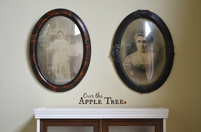 Thrift Store Hutch Makeover by Over The Apple Tree