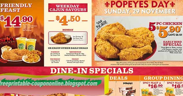Popeyes coupons 2018 canada
