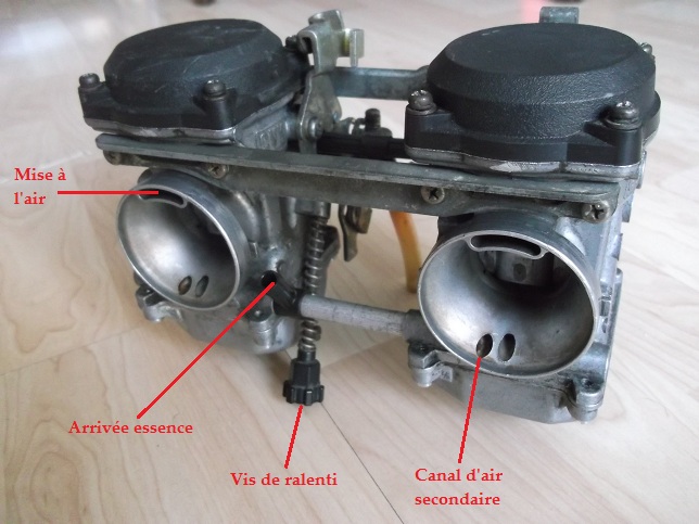 Schema carburateur cvk