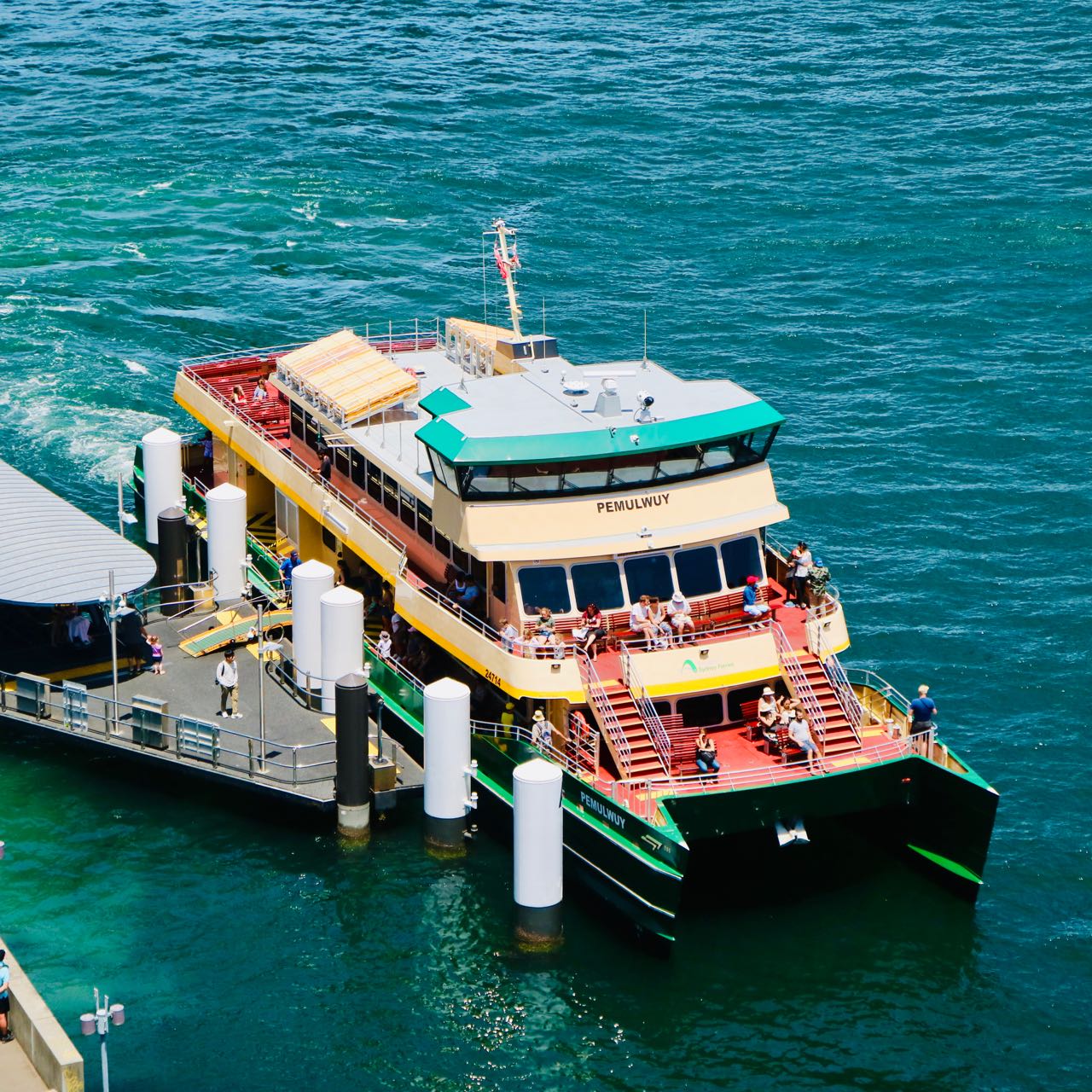 Green Gourmet Giraffe Luna Park, Sydney