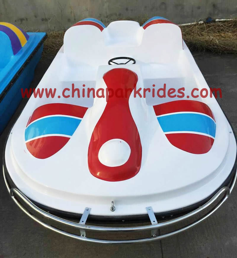 paddle/electric boats rides Amusement paddle boat with different specification for sale