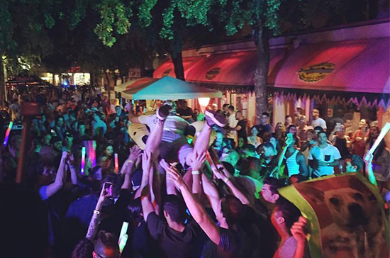 Coconut Grove Grapevine: Street Scene concert/block party on Fuller Street