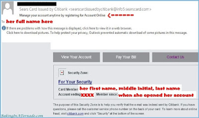 A major retailer and a major credit card company won't stop sending someone's personal information to someone else | www.BakingInATornado | #fraud #finance