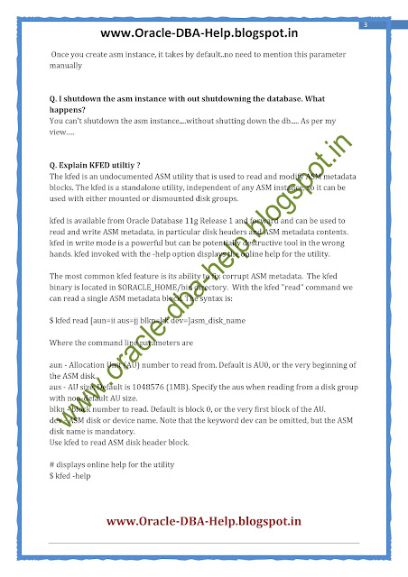 Rman Interview Questions And Answers In Oracle 11g Ebook