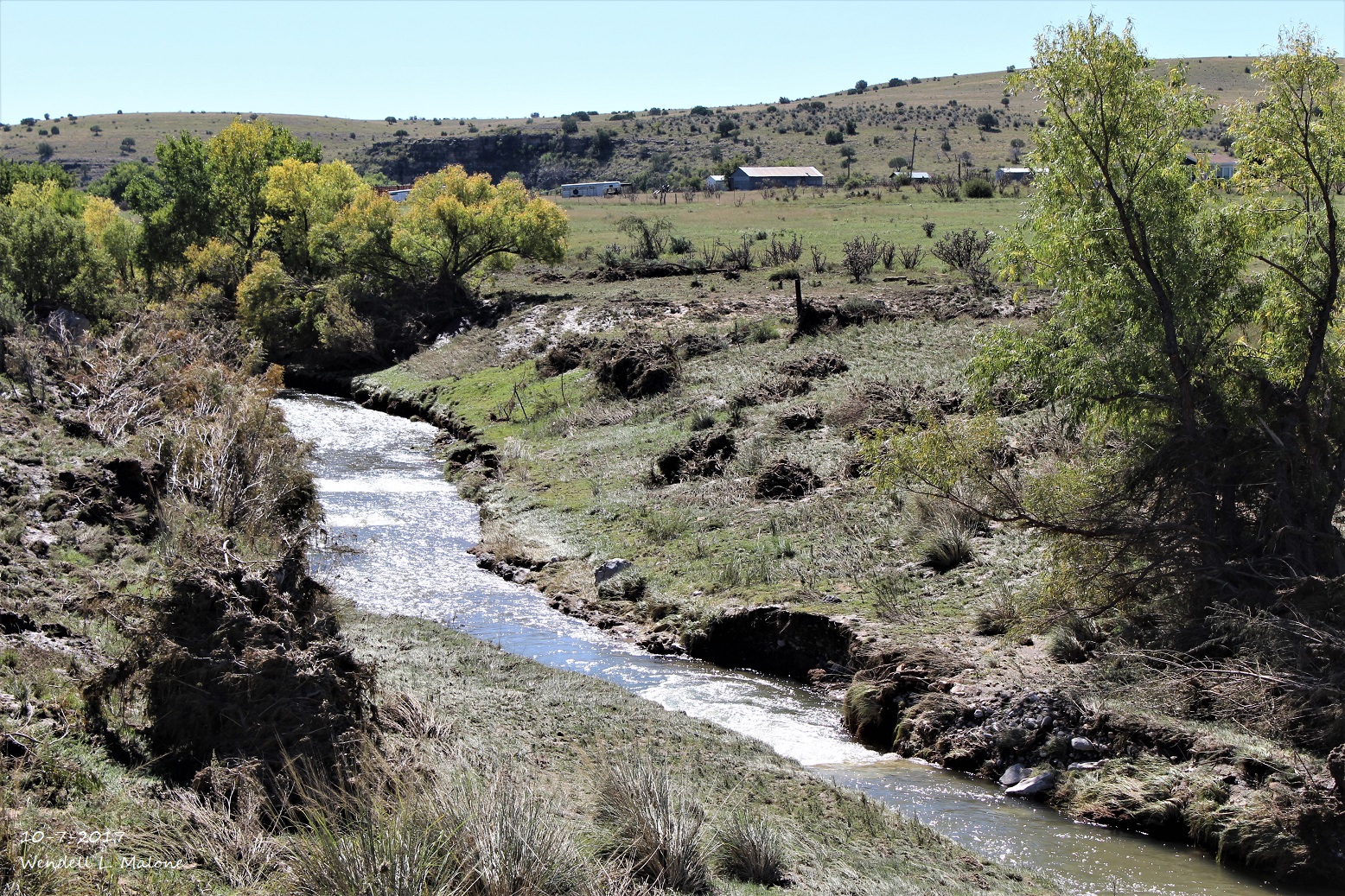 Heavy Rain Causes Serious Flash Flooding On The Rio Penasco River Thursday!