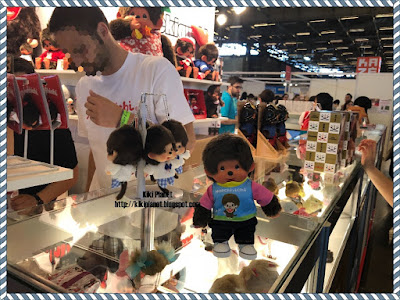 Bubbles visite le stand Monchhichi à la Japan Expo 2018 ! kiki monchhichi toys vintage, japan expo 2018, sekiguchi