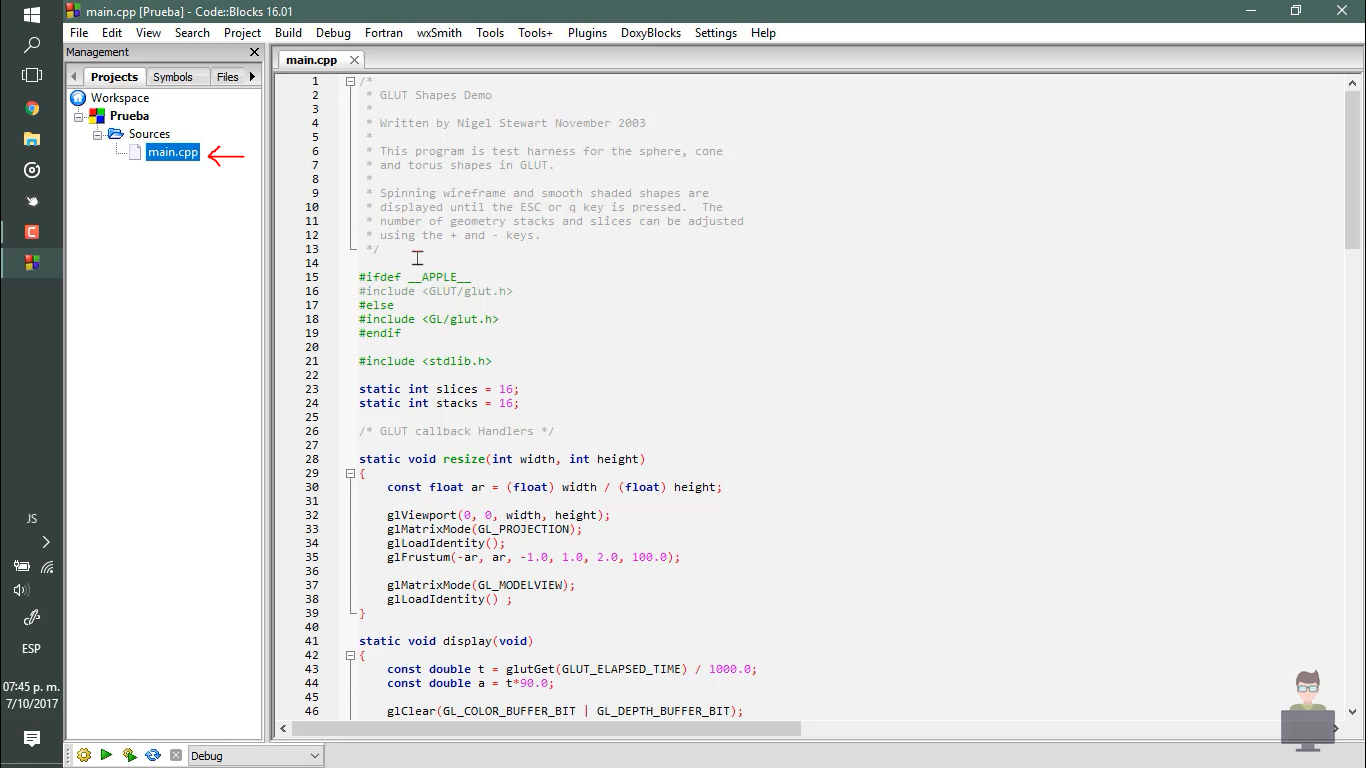 Instalar OpenGL en Windows