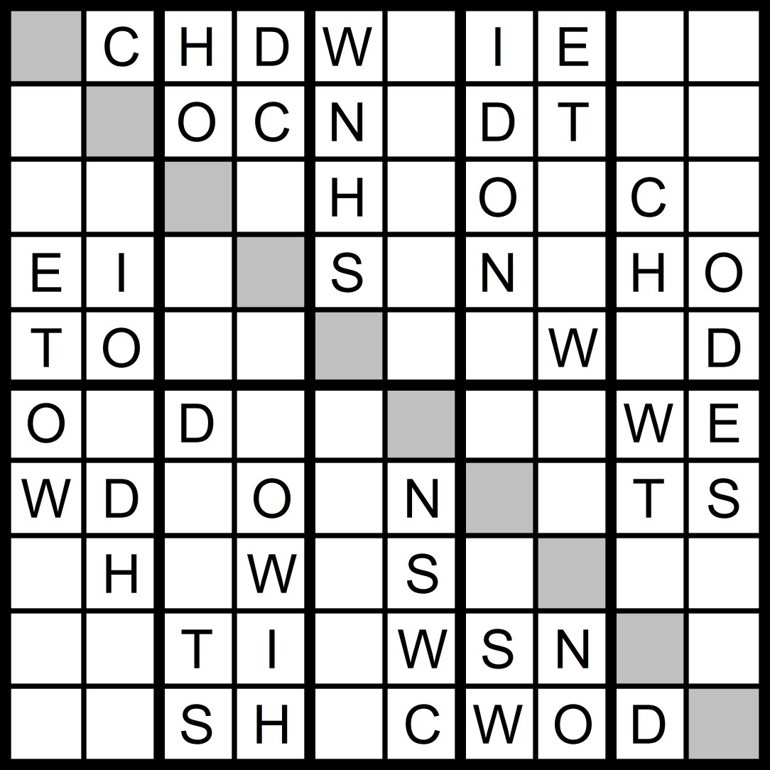 word sudoku