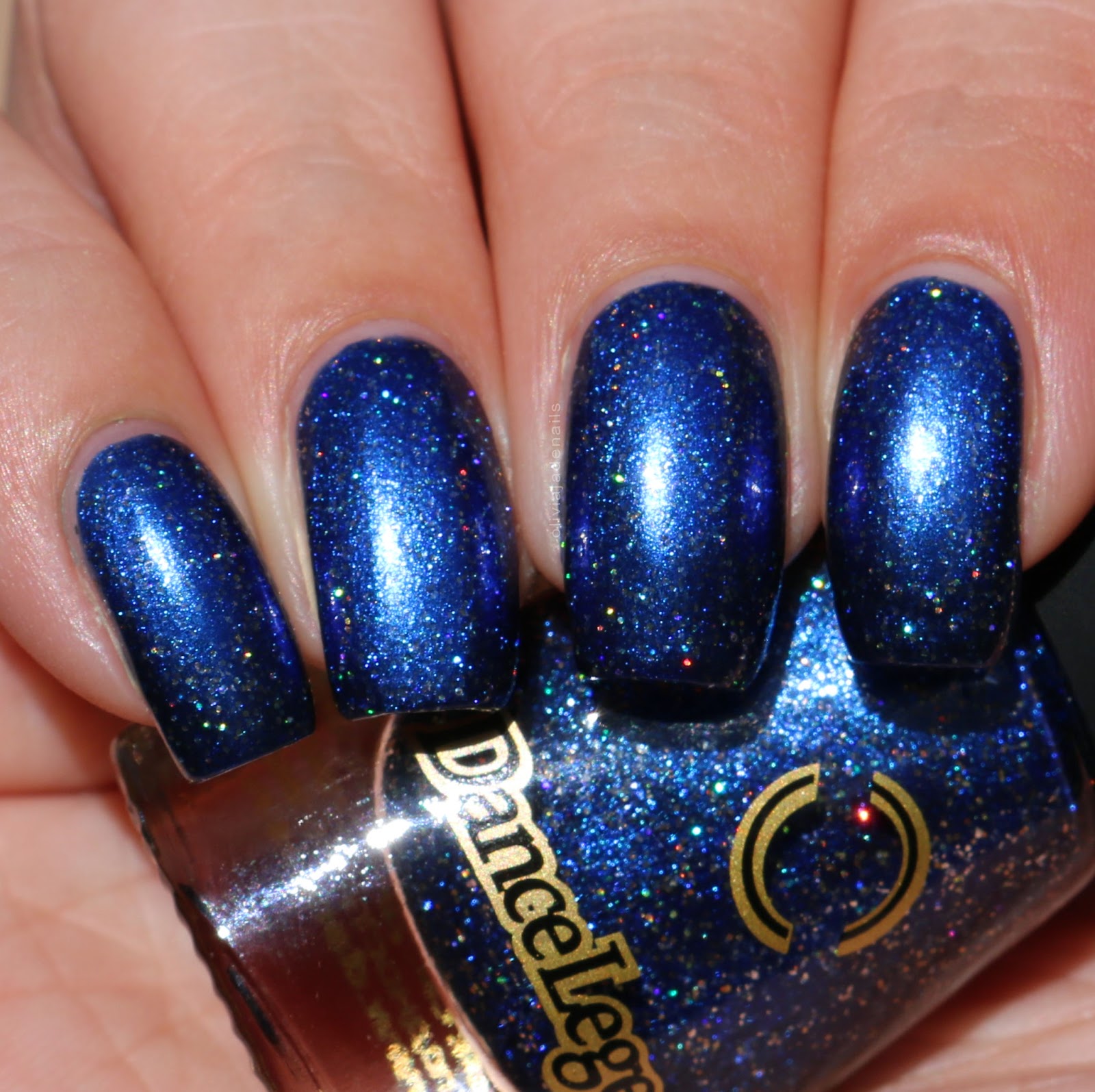 Dance Legend Midnight Kiss swatched by Olivia Jade Nails