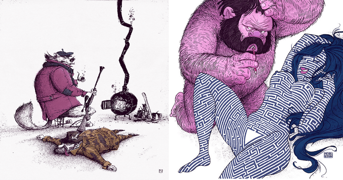 Artist Creates Evocative Illustrations To Share His Thoughts About Life Artist Creates Evocative Illustrations To Share His Thoughts About Life