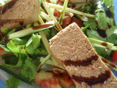 ensalada con paté de sardinas