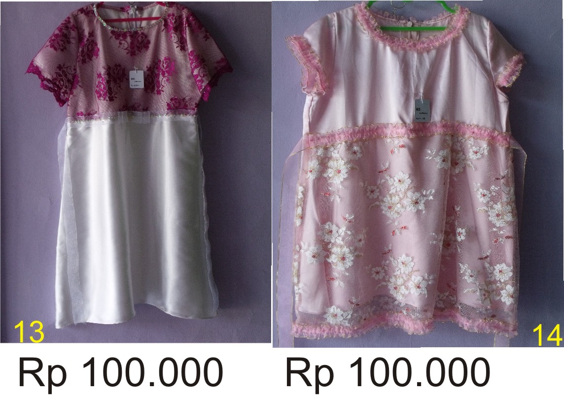 gaun pengantin anak perempuan 