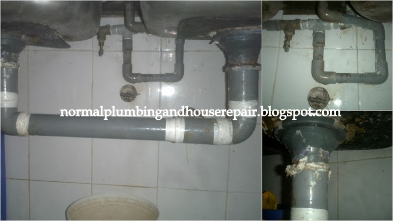 Normal Plumbing Membaiki Sinki Tersumbat Ini Adalah Saluran Paip Yang Terdapat Dibawah Sinki Saya Mengesyaki