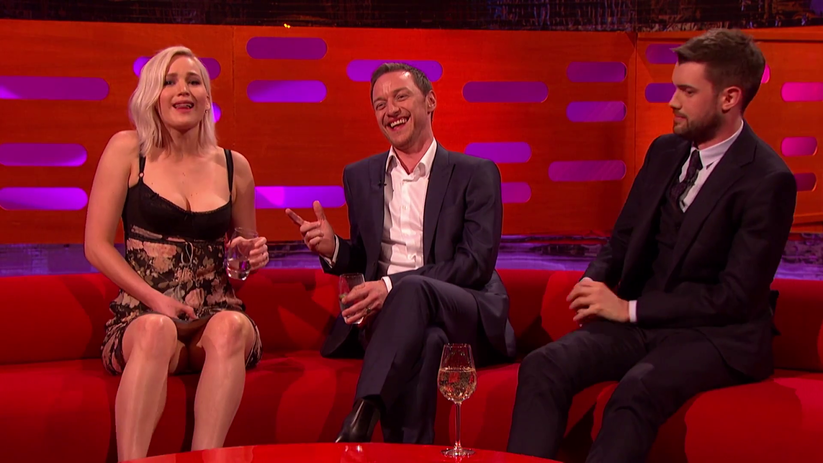 Jennifer Lawrence Legs Show - The Graham Norton Show.