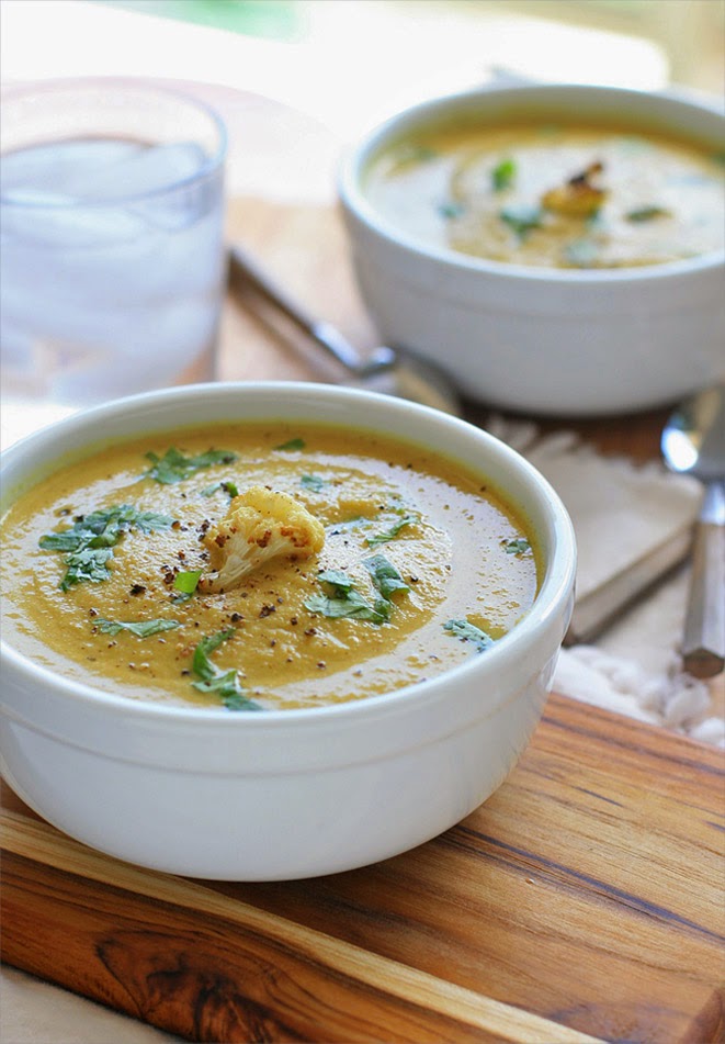 [Japanese Recipes] Curried Roasted Cauliflower Soup - All Asian Recipes ...