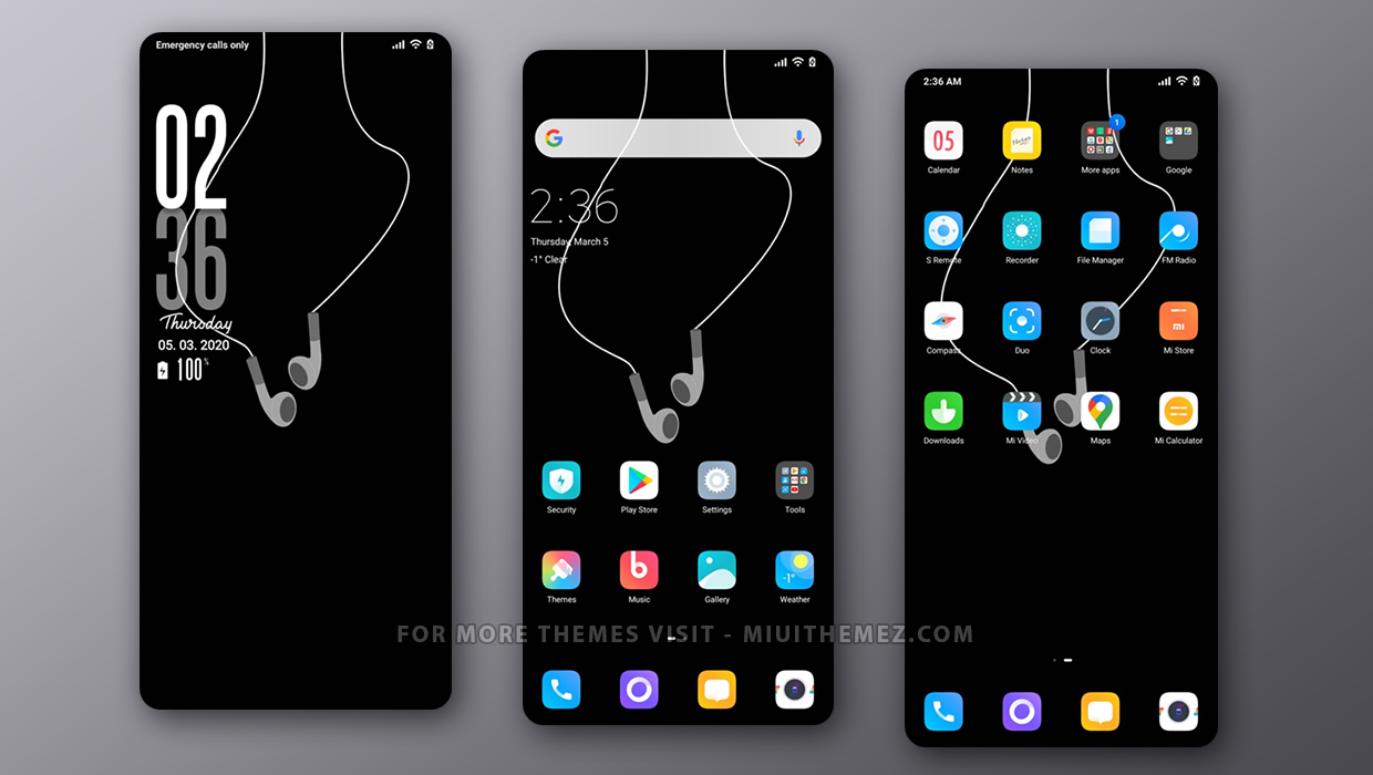 Blackout MIUI 11 Theme Blackout MIUI 11 Theme