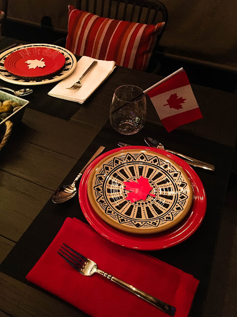 CANVAS Canadian Tire Outdoor Dishes Canada Day