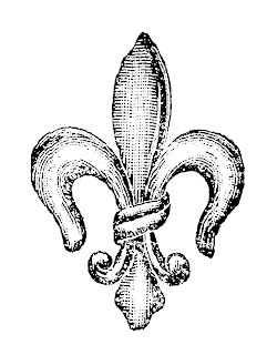 digital fleur de lis image fleur de lis image design clip art