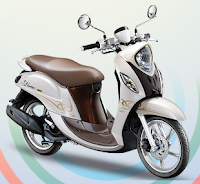 Yamaha Fino 125 Blue Core Premium putih