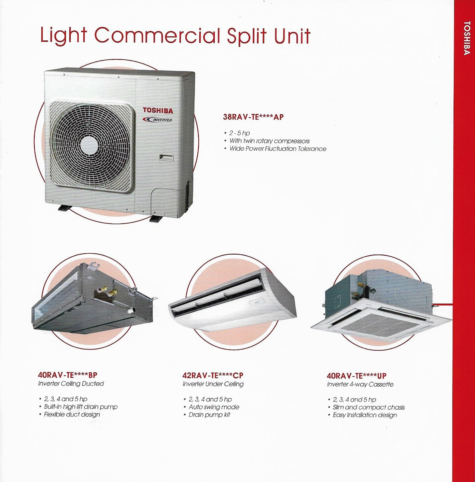 TOSHIBA VRF SMMS 7 AIR CONDITIONERS