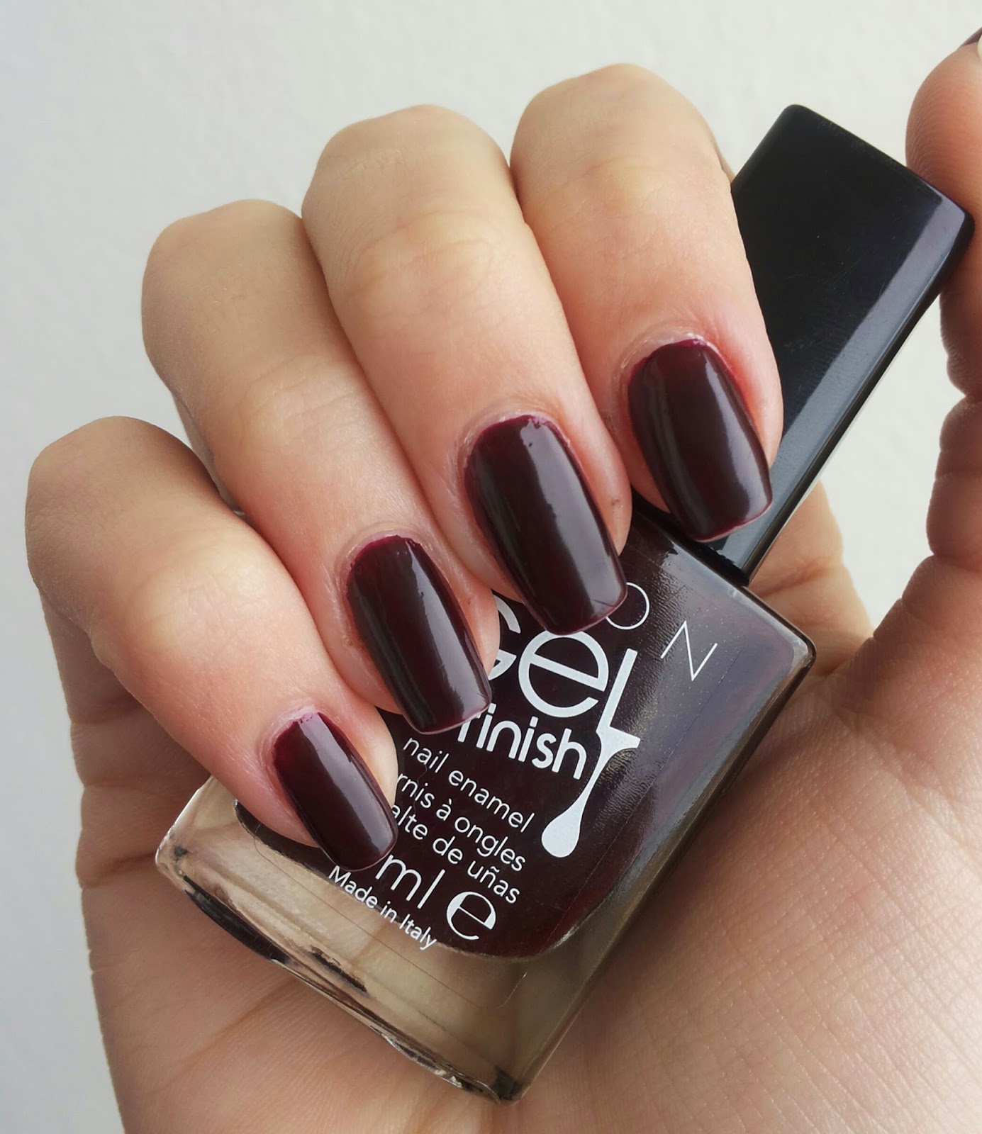 j's Beauty Avenue Avon Gel Finish nail polish Wine And Dine Me