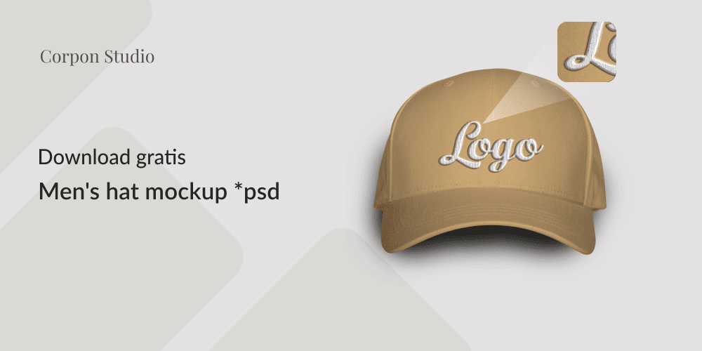 Download Mockup Topi/Hat Mockup PSD Gratis