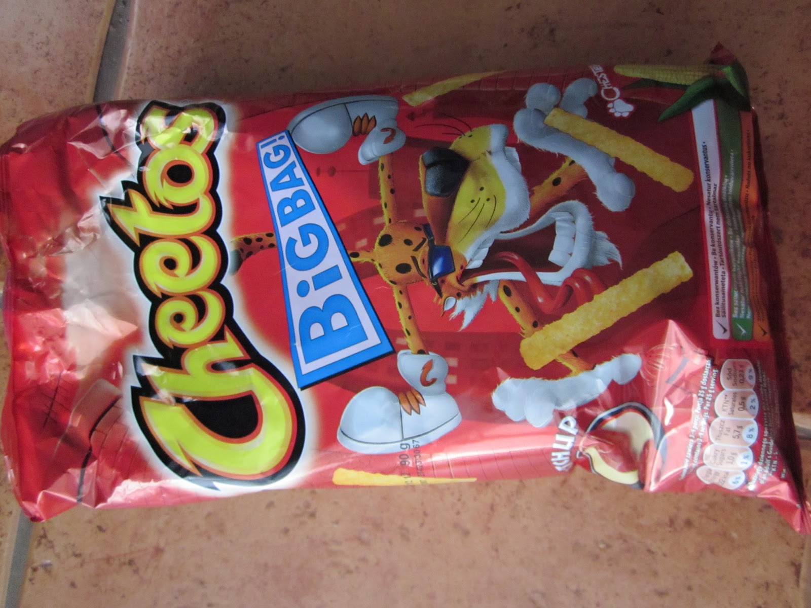 KlaudiaOpiszeCi.. Chipsy Cheetos Ketchup