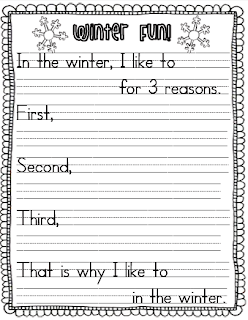 Sarah's First Grade Snippets: Common Core Snowy Reading (with a freebie)