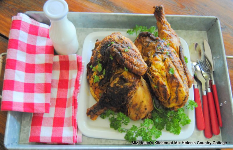 Grilled Chicken with Alabama White Sauce