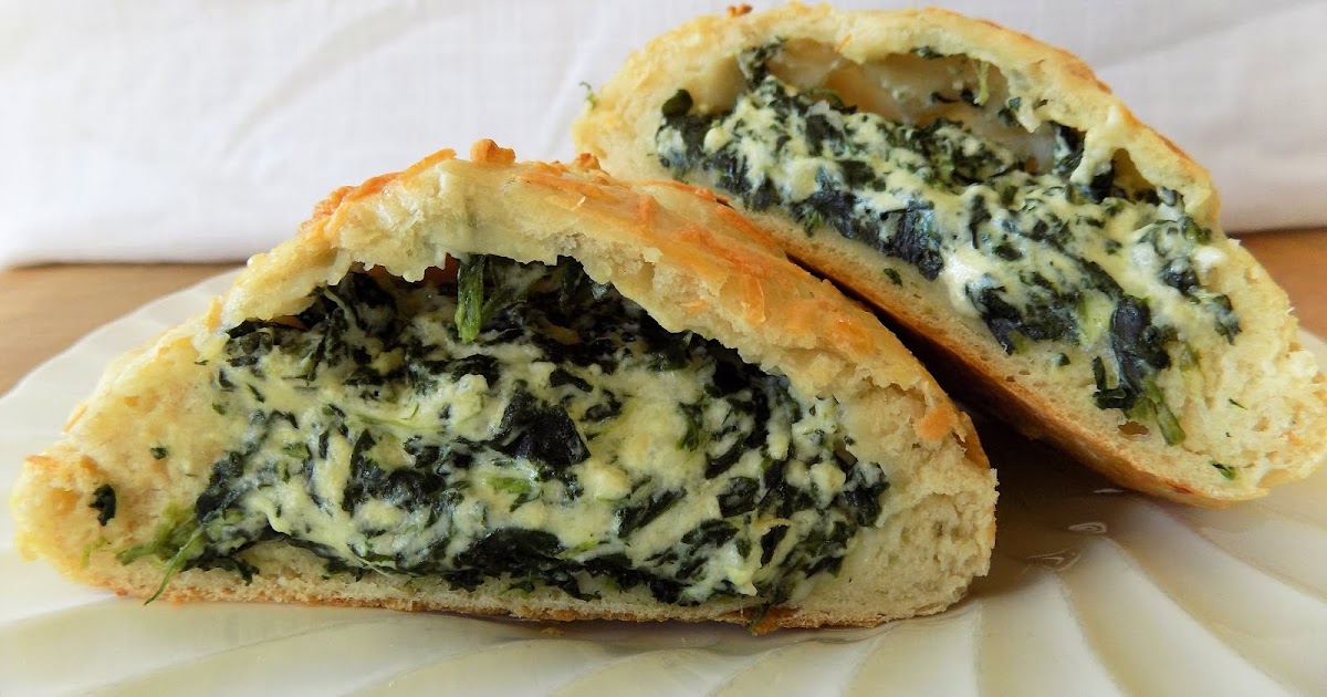 Cheese & Spinach Calzones